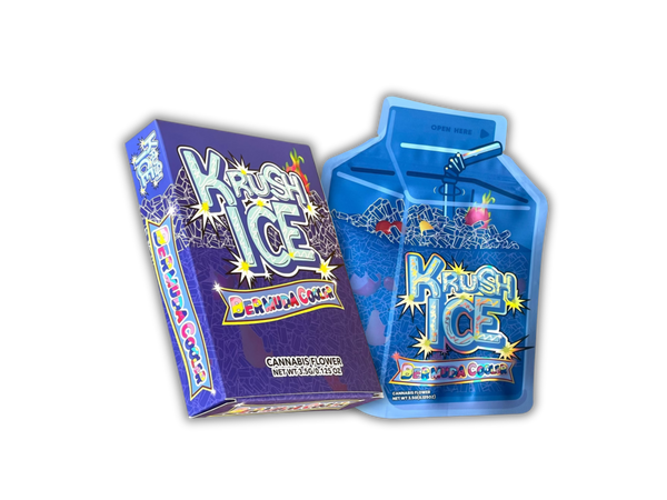 Krush Ice 3.5g Mylar Bag with BOX