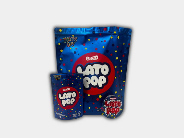 Lato Pop Mylar Bag Set - 32 (3.5g), 16 (1oz), 1 (1lb) for $39.99