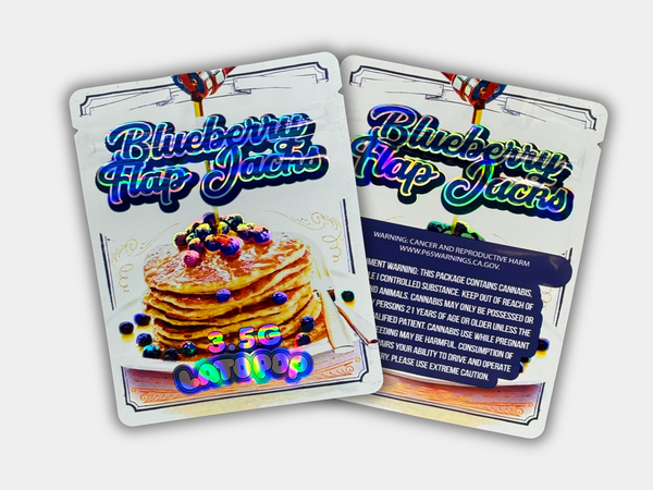 Blueberry Flap Jacks Mylar Bag 3.5 Grams