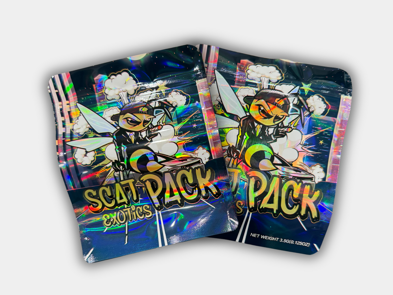 Scat Pac Exotics Mylar Bag 3.5G | Smell Proof – Gorilla Boyz Inc