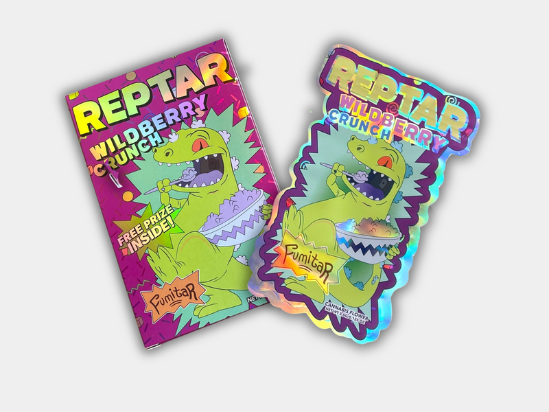 Reptar Wildberry Crunch 3.5g Mylar Bag with BOX