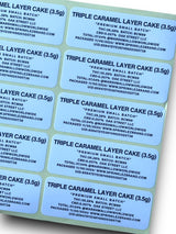 Triple Caramel Layer Cake Sprinkles Mylar Bag 3.5 Grams