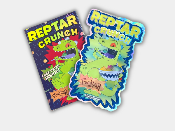 Reptar Crunch Fumitar 3.5g Mylar Bag with BOX