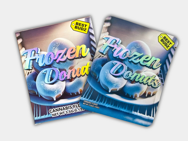 Frozen Donut 3.5g Mylar Bag with BOX