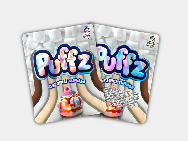 Caramel Sundae Pie Puffz Mylar Bag 3.5G