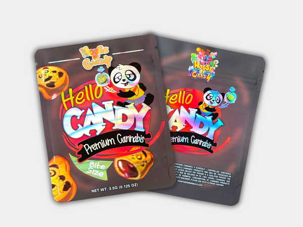 Hello Candy Premium Cannabis Mylar Bag 3.5G