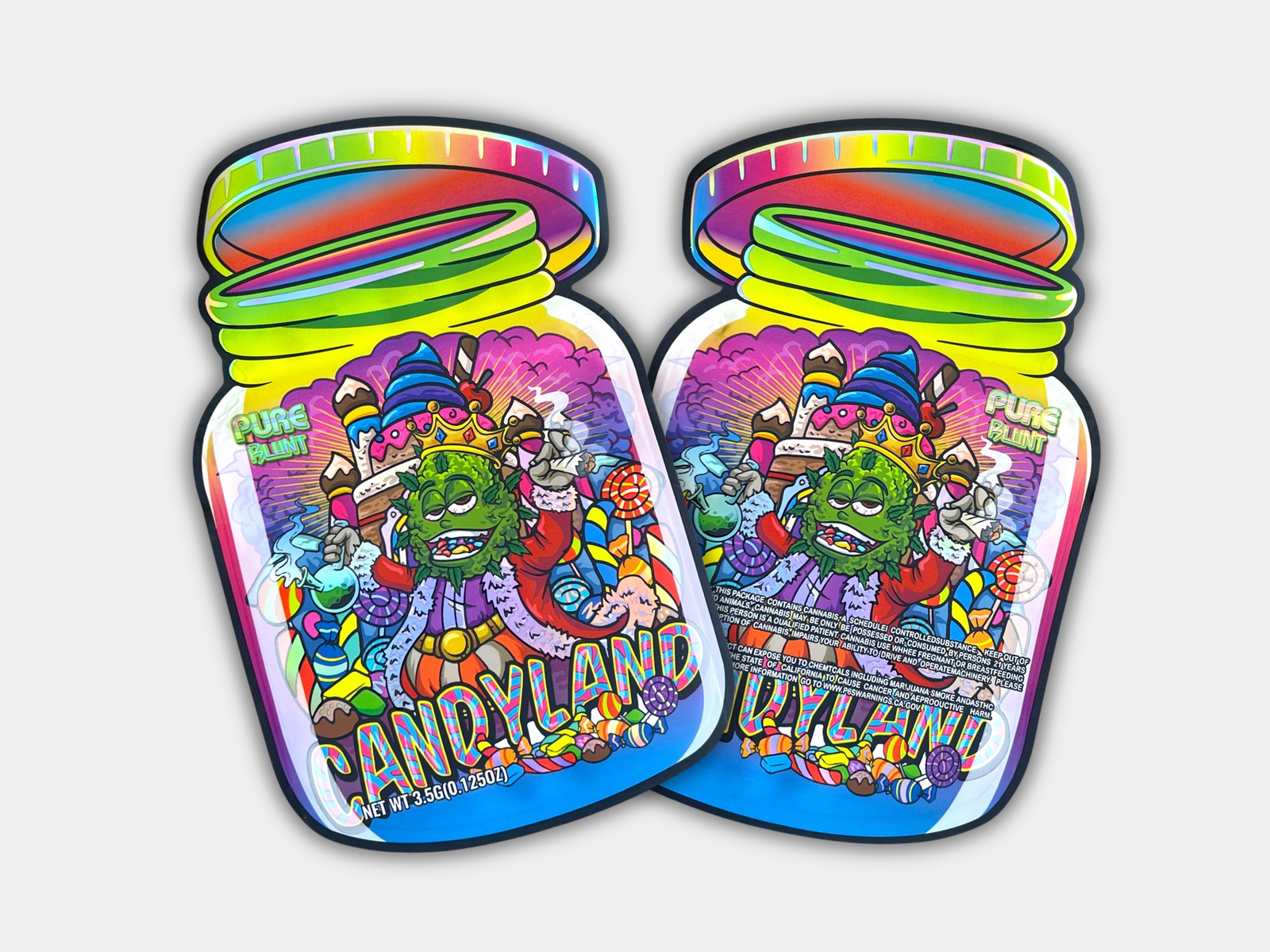 Candyland Mylar Bag 3.5 Grams | Smell Proof – Gorilla Boyz Inc