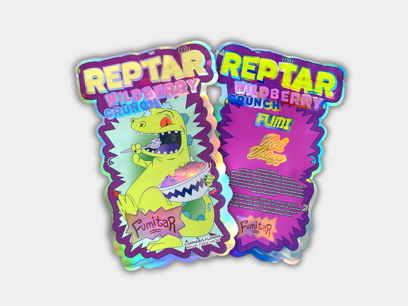 Reptar Wildberry Crunch Mylar Bag 3.5 Grams