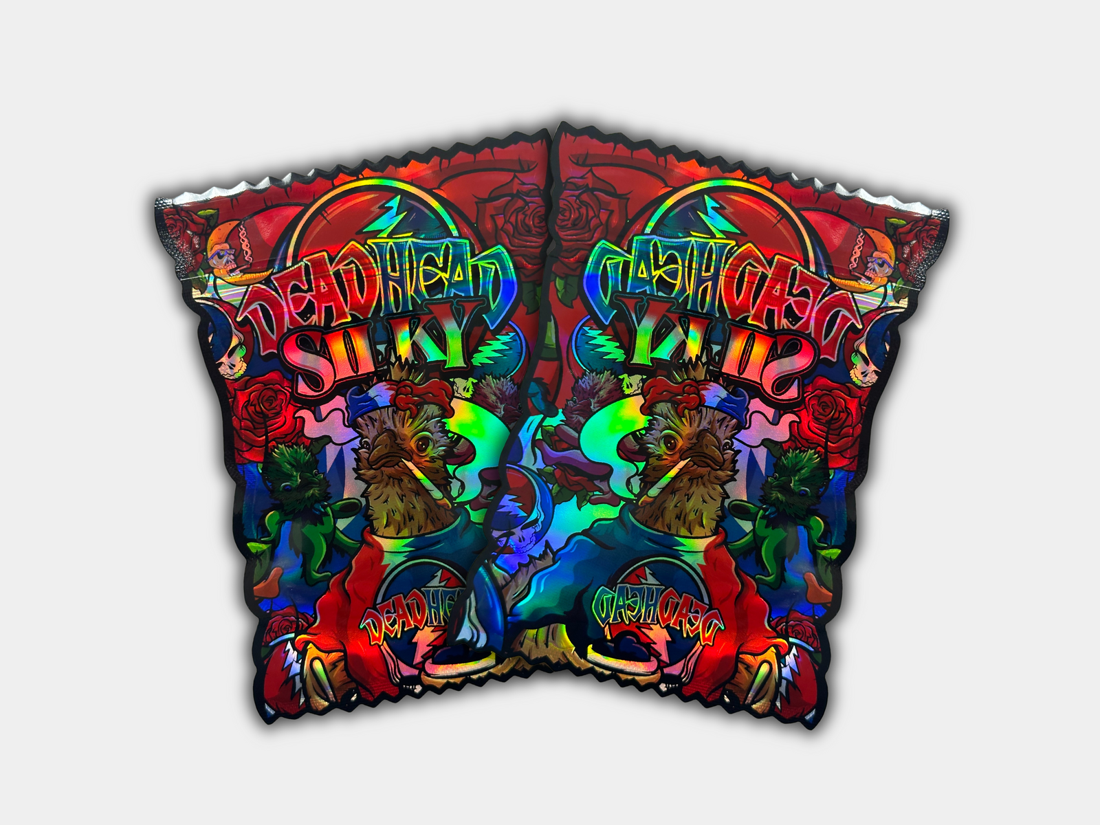 Dead Head Silky Mylar Bags 3.5 Grams | Smell Proof – Gorilla