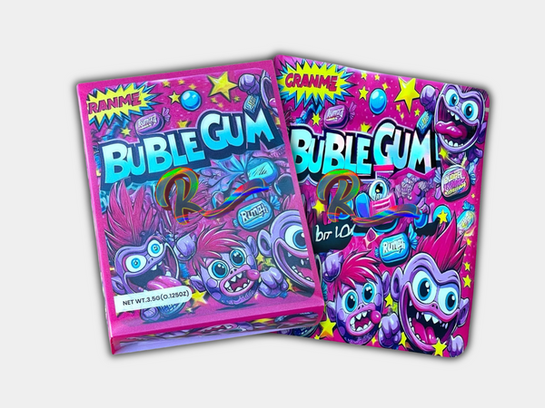3D Bubblegum Box with 3.5G mylar Bag