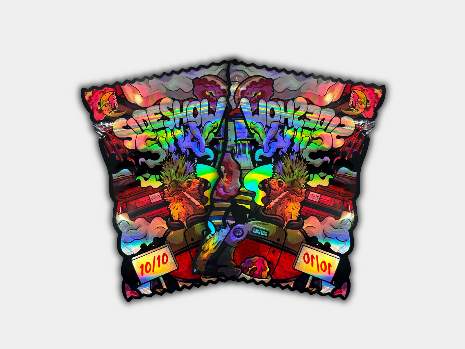 Side Show Silky Mylar Bags 3.5 Grams | Smell Proof – Gorilla