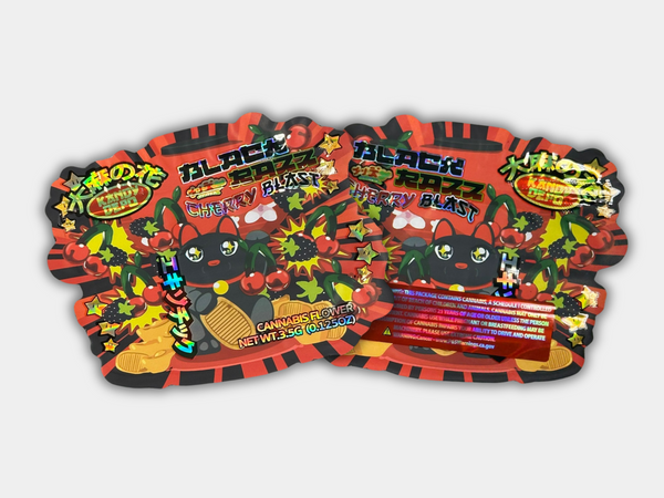 Black Razz Cherry Blast Mylar Bag 3.5G
