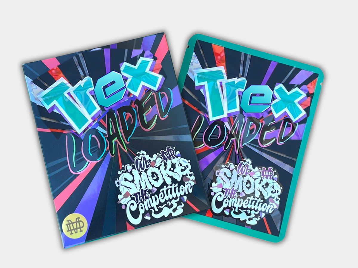 Trex Loaded Mylar Bag with BOX | Smell Proof – Gorilla Boyz Inc