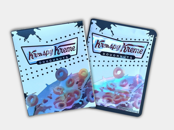 Kreaspy Kreme Mylar Bag with BOX