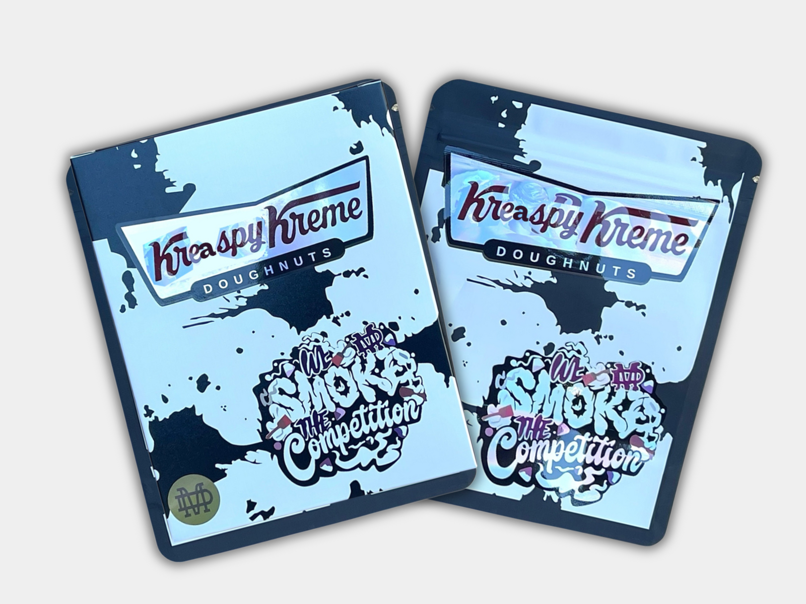 Kreaspy Kreme Mylar Bag with BOX | Smell Proof – Gorilla Boyz Inc