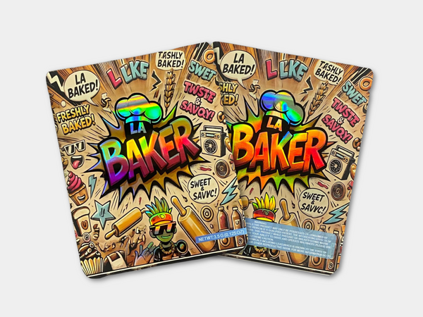 LA Baker 3.5G Mylar Bag