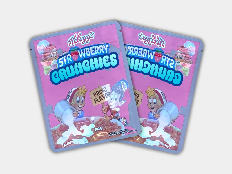 Strawberry Crunches Mylar Bag 3.5 Grams