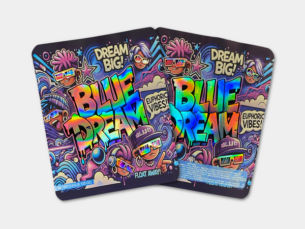 Blue Dream 3.5G Mylar Bag