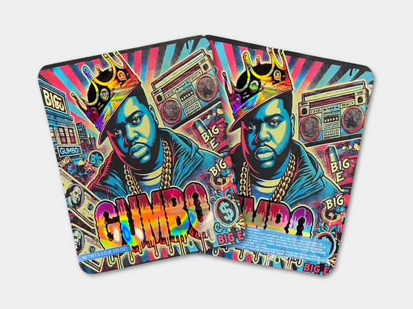 Gumbo Big E 3.5G Mylar Bag