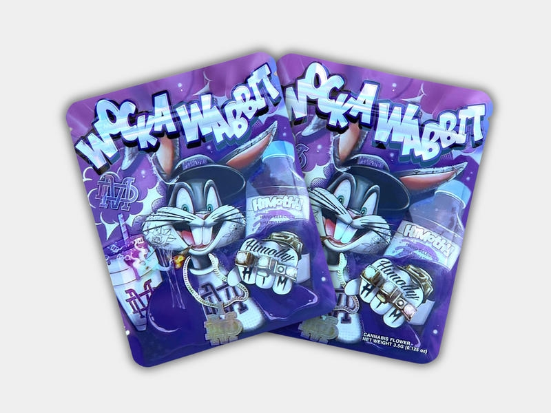 WockaWabbit Mylar Bag 3.5 Grams