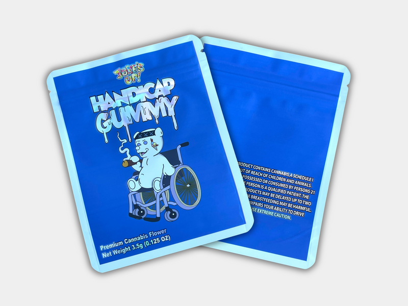 Handicap Gummy Mylar Bag 3.5 Grams