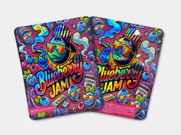 Blueberry Jam 3.5G Mylar Bag