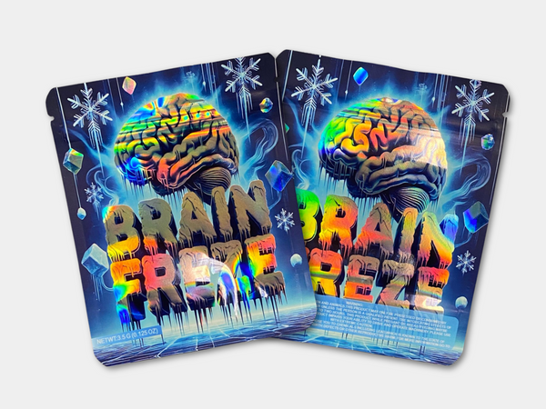 Brain Freeze 3.5G Mylar Bag