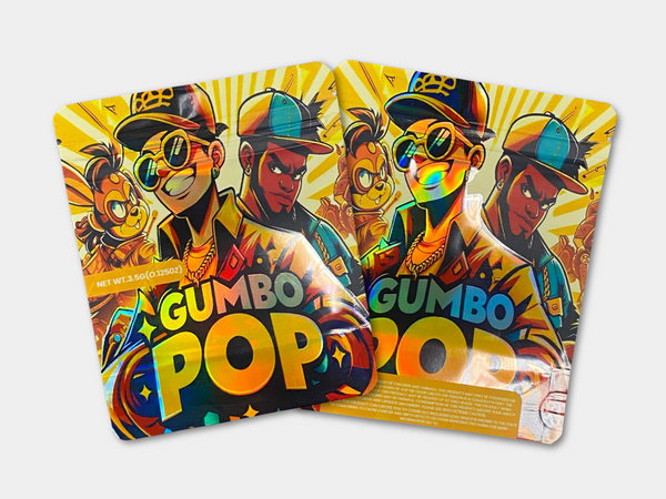 Gumbo Pop 3.5G Mylar Bag