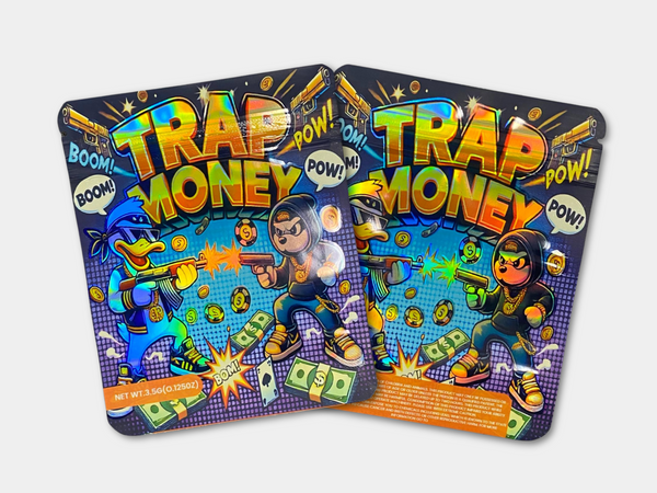 Trap Money 3.5G Mylar Bag