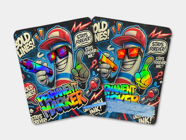 Permanent Marker 3.5G Mylar Bag