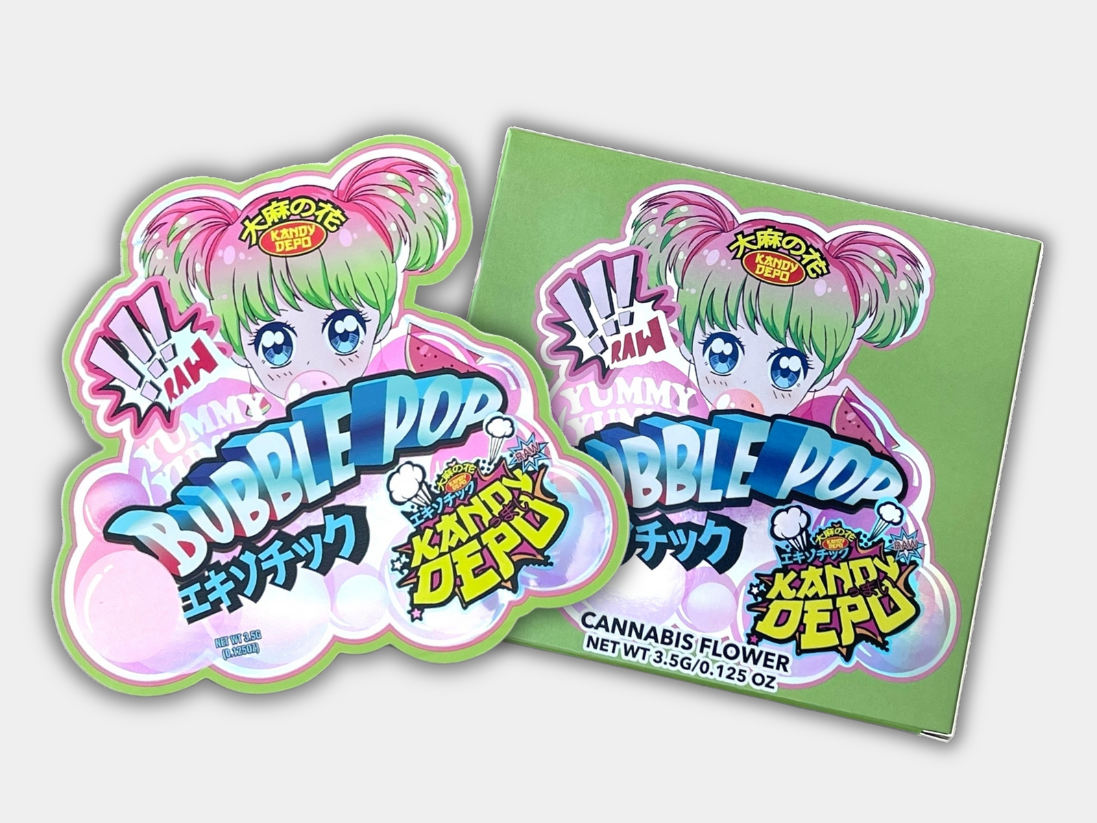 Kandy Depo Bubble Pop Mylar Bag with BOX | Smell Proof – Gorilla