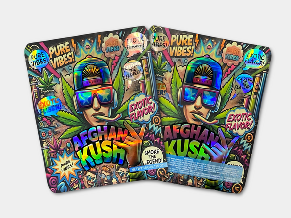 Afghan Kush 3.5G Mylar Bag