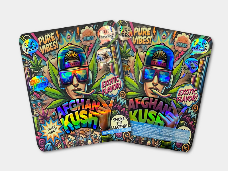 Afghan Kush 3.5G Mylar Bag