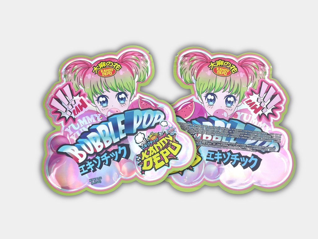 Bubble Pop Kandy Depo Mylar Bag 3.5G | Smell Proof – Gorilla Boyz Inc