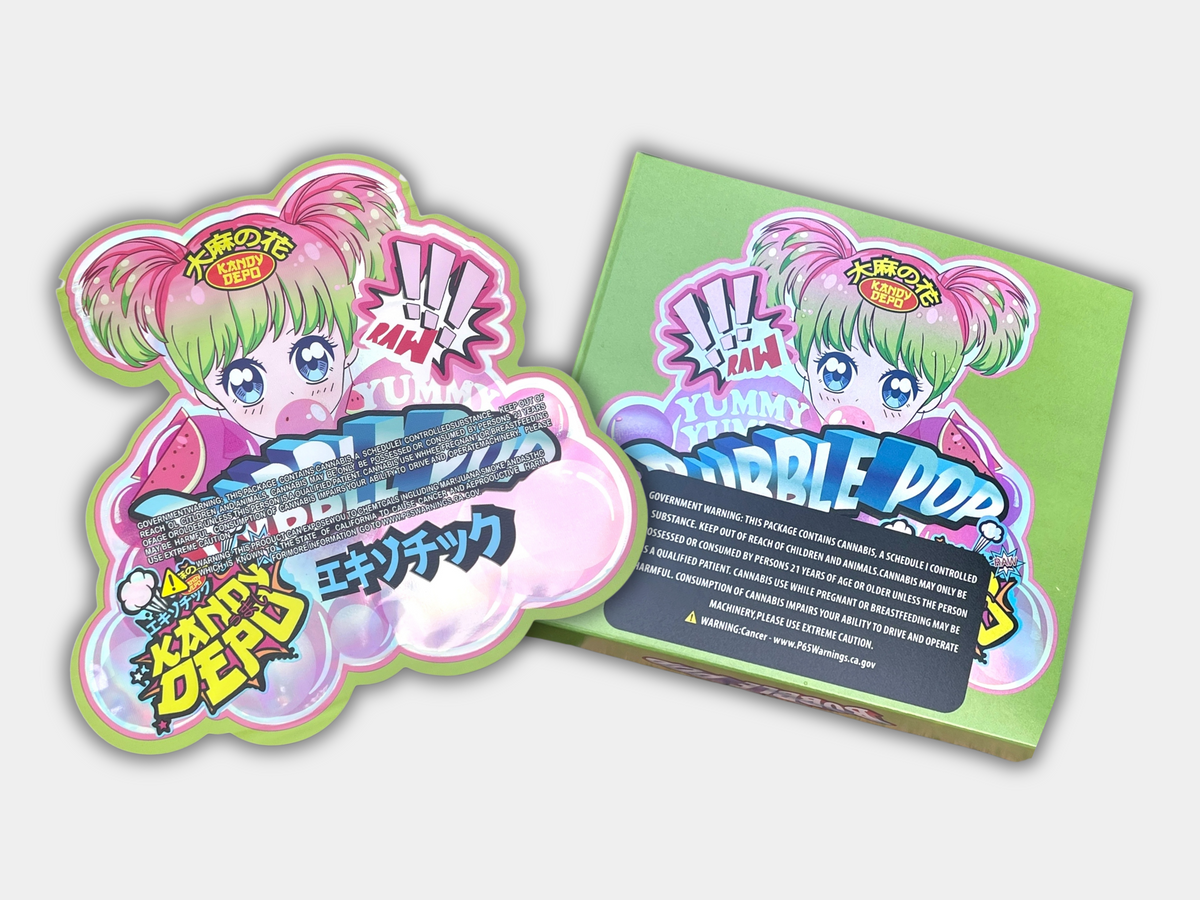 bubbleland daydream まとめ売り4個 Kandy Depo Bubble Pop Mylar Bag with BOX | Smell Proof – Gorilla