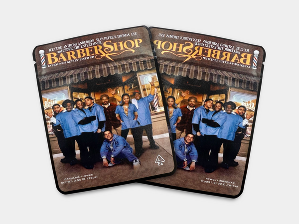 Barbershop 3.5G Mylar Bag (GB Custom)
