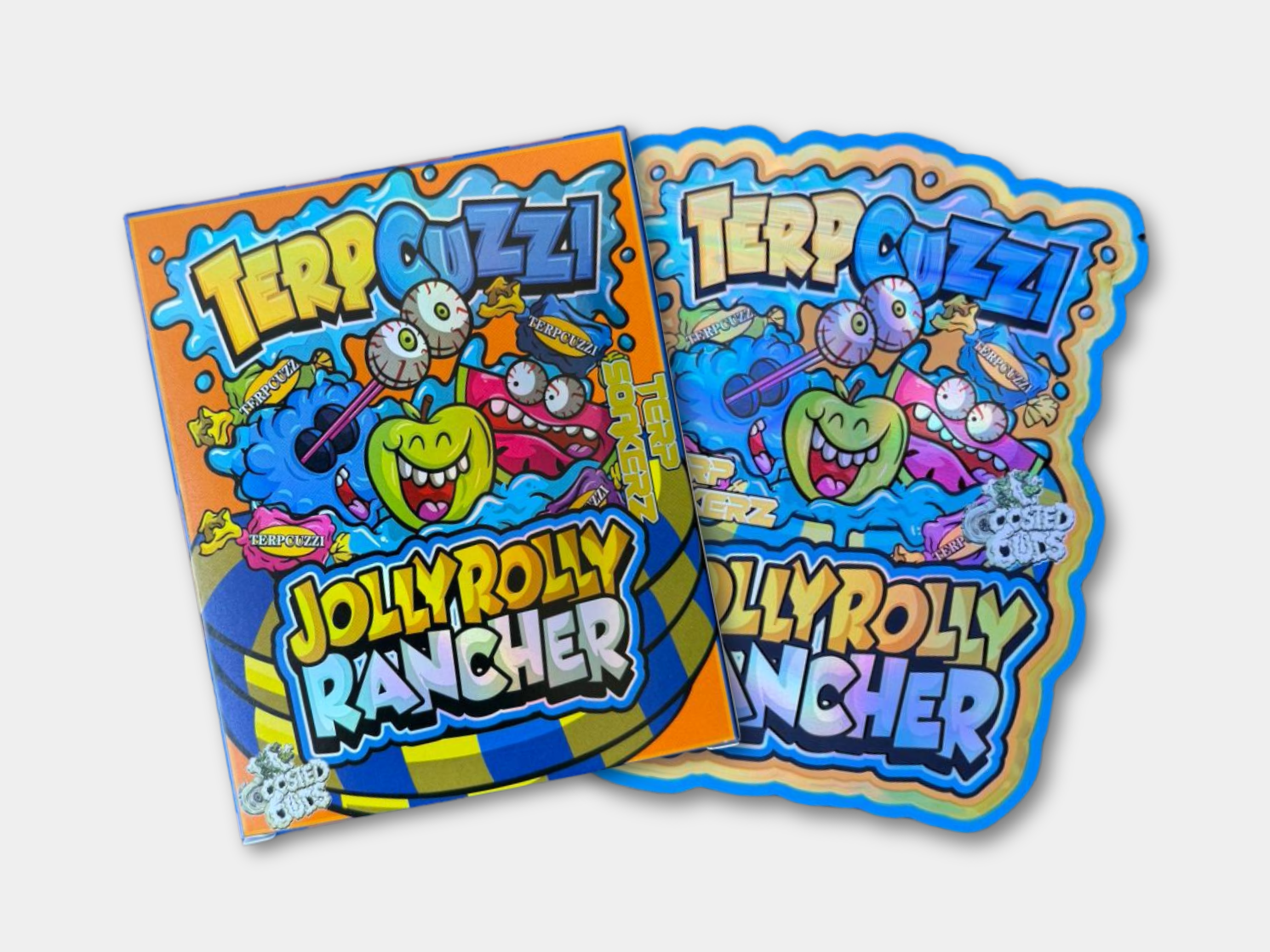 JollyRolly Rancher 3.5G Mylar Bag + Box | Terpcuzzi x Coasted Guts ...