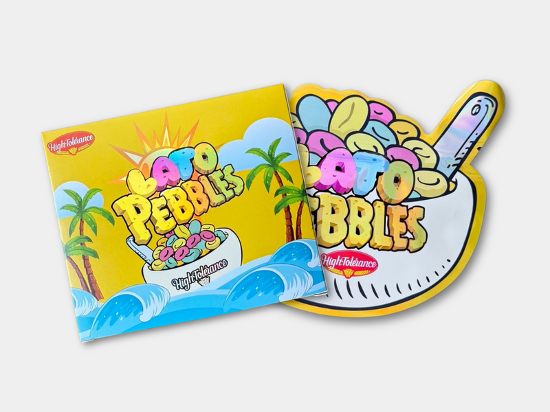 Lato Pebbles 3.5G Mylar Bag + Box – Tropical Edition