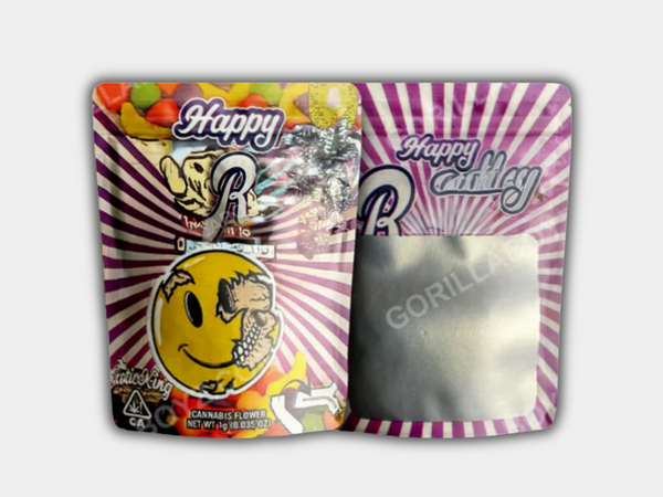 Happy Mylar Bag 1 Gram