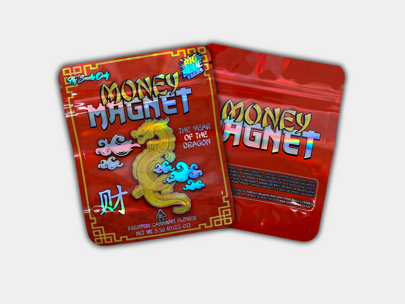 Money Magnet Mylar Bag 3.5 Grams