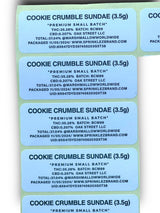 Cookie Crumble Sprinkles Mylar Bag 3.5 Grams