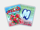 Watermelon Jello Marshmallow Sprinkles Mylar Bag 3.5 Grams