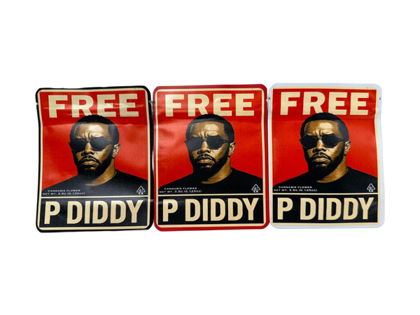 FREE P DIDDY 3.5G Mylar Bag