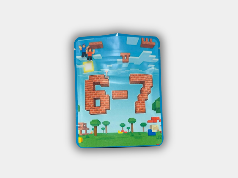 6-7 Mylar Bags 3.5G – 6 Pack Set