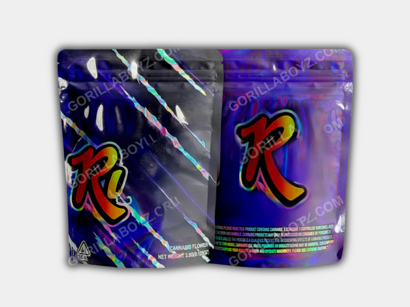 Holographic Mylar Bag 3.5 Grams