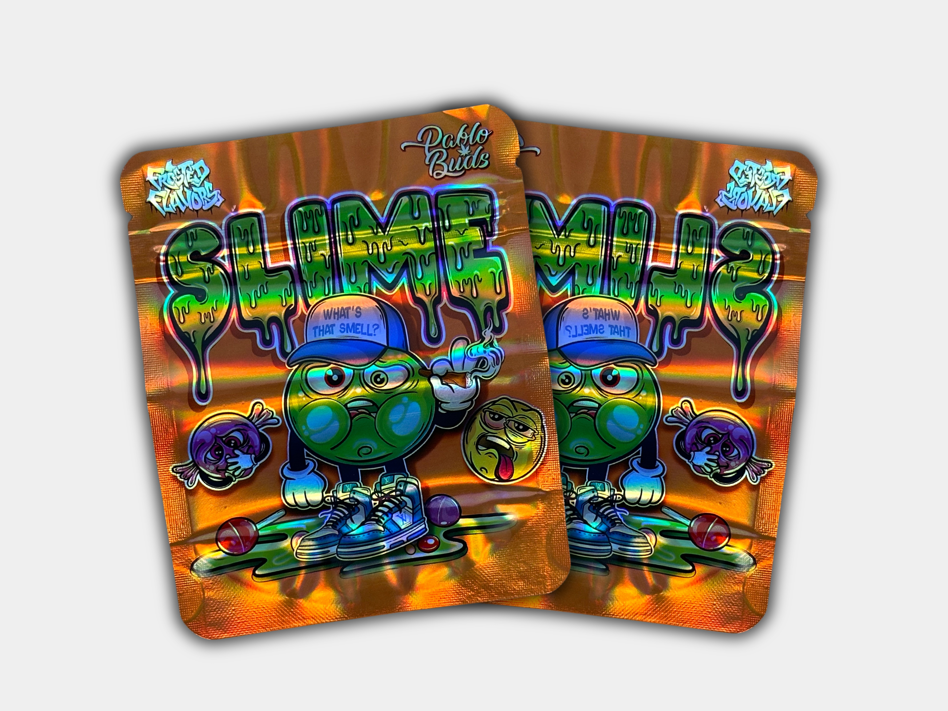Slime Mylar Bag 3.5 Grams | Smell Proof – Gorilla Boyz Inc