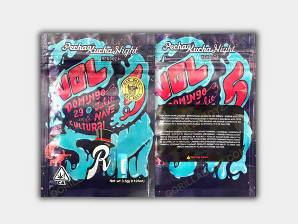 VOL Domingo Holographic Mylar Bag 3.5 Grams