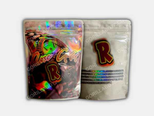 Rose Gold Mylar Bag 3.5 Grams