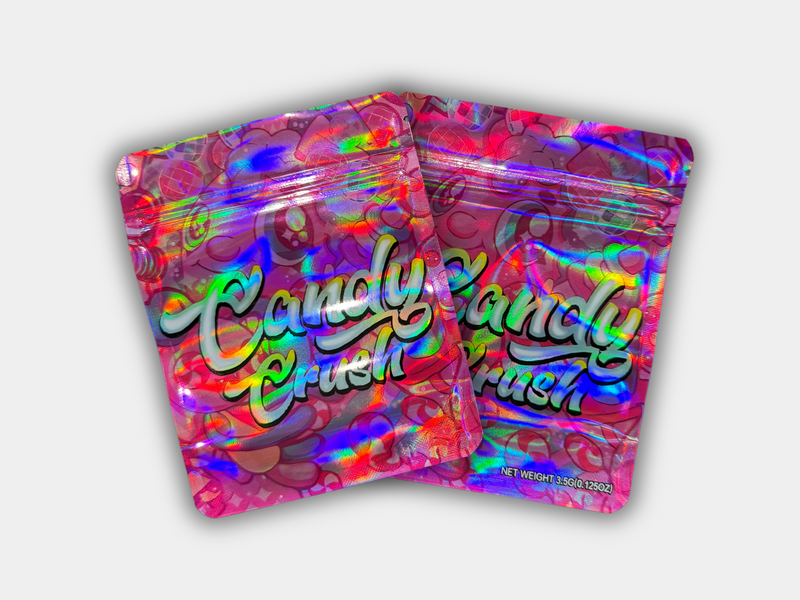 Candy Crush Mylar Bag 3.5G