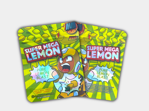 Super Mega Lemon Mylar Bag 3.5 Grams